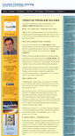 Mobile Screenshot of creativeproblemsolving.com